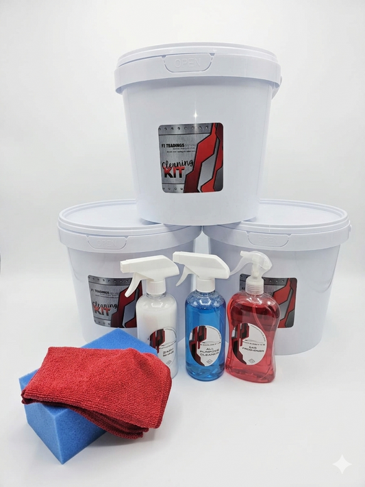 Car, Truck or machine cab cleaning kit